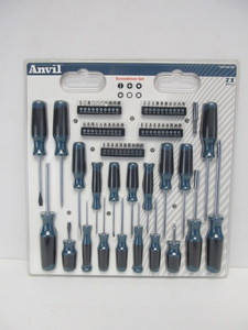 lot 19 image: Brand New 71-Piece ANVIL Screwdriver Tool Set