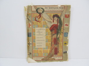 lot 107 image: Antique Circa 1900 London News Transvaal War Illustrated Photo Book