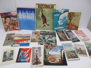 lot 145 image: Nice Group of Vintage 1930s Travel Brochures etc