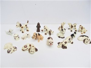 lot 34 image: Lot of Vintage Mid Century 1950s-60s Dog Figurines