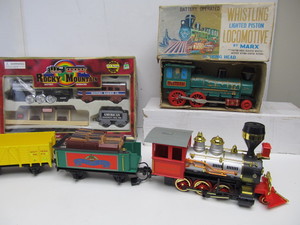 lot 148 image: Group of Vintage Toy Trains