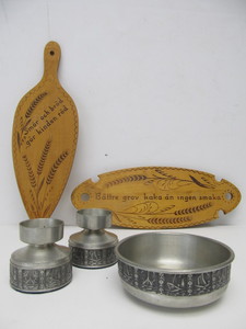 lot 157 image: Group of Vintage Scandinavian Pieces