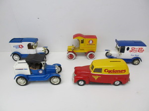 lot 170 image: Group of 5 Diecast Metal Truck Banks