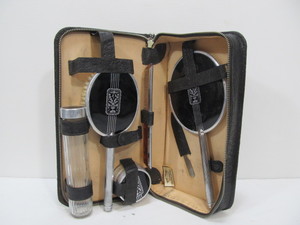 lot 182 image: Vintage 1930s Era Art Deco Travel Vanity Set