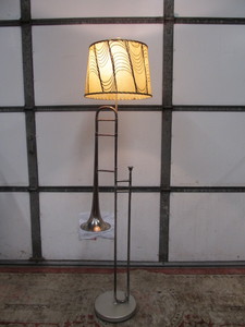lot 183 image: Working Trombone Floor Lamp