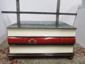 lot 224 image: Stacked Book Coffee Table wStorage 