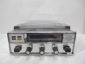 lot 267 image: Nice Vintage Pioneer Craig Model 3104A Car Stereo 8-Track Player wTapes