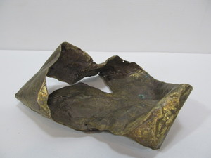 lot 281 image: Vintage Artist Made Bronze Wall Sculpture