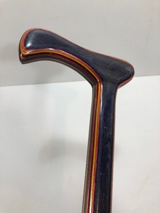 lot 287 image: Solid Wood Twisted Walking Stick Cane