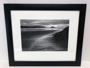 lot 143 image: Framed Signed Numbered Original Photograph by Chris Carter - Long Beach Curve