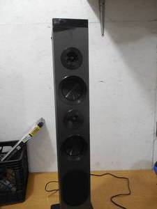 lot 45 image: LG XBOOM 130-Watt Bluetooth Tower Music System - LGK-RL3
