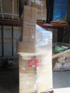 lot 88 image: WHOLESALE PALLET LOT OF BOX FURNITURE