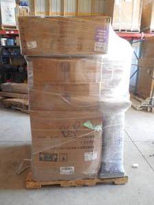 lot 90 image: WHOLESALE PALLET LOT OF BOX FURNITURE