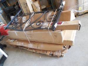 lot 92 image: WHOLESALE PALLET LOT OF BOX FURNITURE