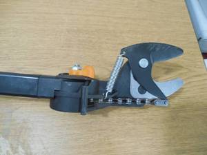 lot 156 image: Fiskars 54 in. EZ Reach Stik Tree Pruner & LOPPER SHEARS