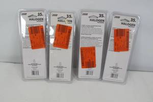 lot 43 image: FEIT Electric 35W 120V Halogen Reflector Flood 35 Beam Spread (3-Pack) (Qty 4)