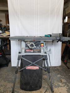 lot 7 image: Craftsman 10 Table Saw