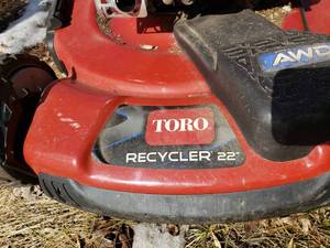 lot 157 image: Toro 22 Lawnmower Personal Pace