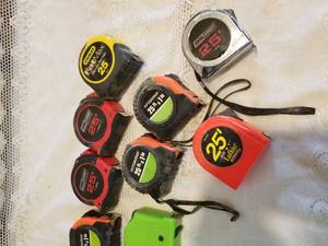 lot 45 image: Collection of Tape Measures