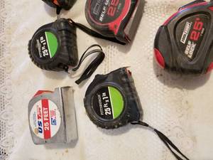 lot 46 image: Collection of Tape Measures
