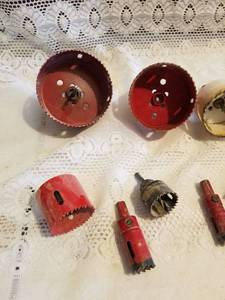 lot 48 image: Collection of Hole Saw Drill Bits