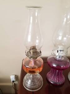 lot 121 image: Collection of Oil Lamps