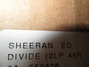 lot 34 image: Ed Sheeran Double LP Sealed in Pla...