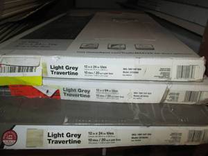lot 77 image: 3 Cases of Traffic Master Vinyl Sel...