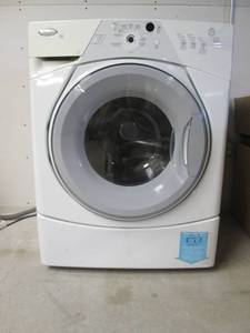lot 1 image: Whirlpool Duet Front Loading Washin...