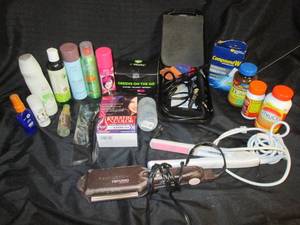 lot 12 image: Health & Beauty Lot, Shampoo, Hairs...