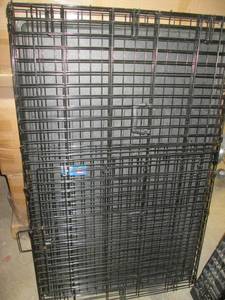 lot 83 image: Foldable Double Door XL Dog Kennel...
