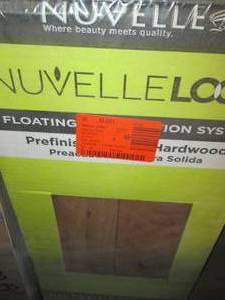 lot 90 image: Nuvelle Lock Pre-Finished Solid Woo...