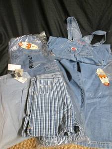 lot 108 image: Ladies Overalls  (L) (2pc) NIP, Ari...