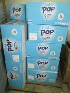 lot 70 image: 8 Cases of Mrs. Fields Cookie Pop P...