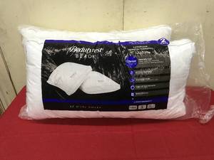 lot 196 image: Beautyrest Black King 2 Pk, Retail $21.99