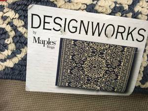 lot 209 image: Design Works Rug, Retail $12.99