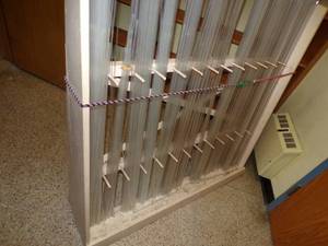 lot 97 image: Glass Tubes with stand
