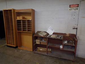 lot 112 image: Wood Shelves