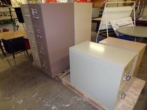 lot 114 image: 6 File Cabinets one is Fire Rated