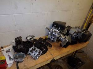 lot 130 image: Kohler Courage XT-7 Motor, Parts