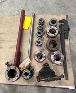 lot 36 image: Ridgid Pipe Threading Tools