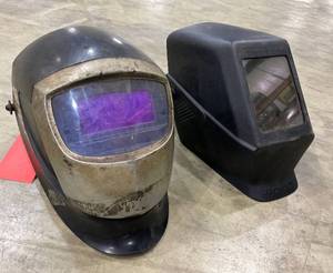 lot 62 image: Two Welding Helmets, Lenses and Covers
