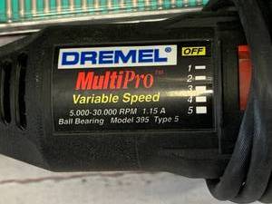 lot 20 image: Dremel Multi Pro Tool Box with Original Case & Bits