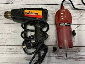lot 29 image: Laminate Trimmer & Wagner Power Stripper