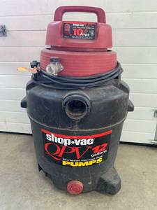 lot 34 image: Shop Vac 12 Gallon Quiet Wet  Dry Vacuum
