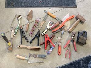 lot 38 image: Large Lot of Tools & 5 Gallon Bucket