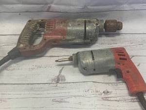 lot 65 image: 2 Milwaukee 38 & 12 Drills