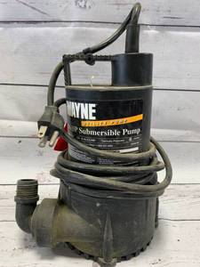 lot 79 image: Wayne 16 HP Submersible Pump