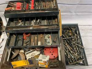 lot 88 image: Huge Lot of Drill Bits, Hole Saws, & More