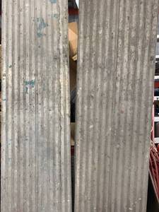 lot 104 image: Lot of 4 Aluminum Scaffolding Planks Approx 7 Feet Long